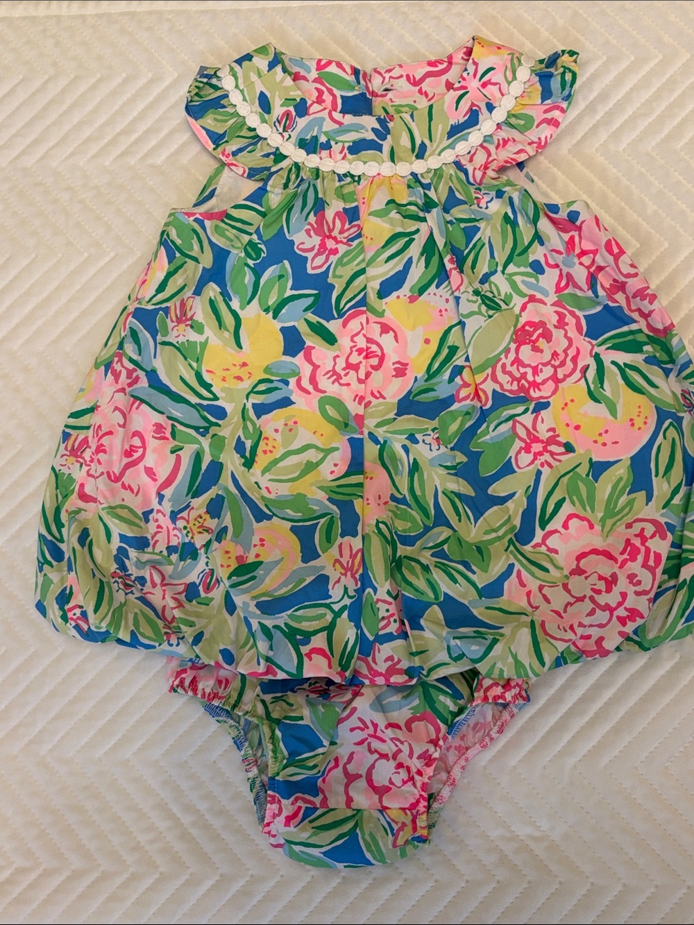 Lilly Pulitzer Paloma Bubble 18-24 months in Multigrove Garden